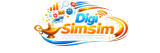digi simsim logo with magic trail